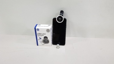 160 X BRAND NEW WIDE ANGLE SELFIE CLIP LENS IN 5 BOXES