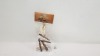 648 X BRAND NEW MINI MATES WOODEN HANGING CHARM SUITABLE FOR SMALL ANIMALS IN 18 BOXES