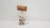 648 X BRAND NEW MINI MATES WOODEN HANGING CHARM SUITABLE FOR SMALL ANIMALS IN 18 BOXES