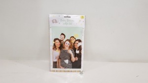 216 X BRAND NEW CELEBRATIONS BABY SHOWER SELFIE KIT IN VARIOUS STYLES IN 9 BOXES