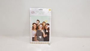 216 X BRAND NEW CELEBRATIONS BABY SHOWER SELFIE KIT IN VARIOUS STYLES IN 9 BOXES