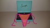 50 X SCRUMPIES OF MAYFAIR CANDY CRISPS THONGS - SIZES 12-14 (3-4) - WITH BAG OF 50 CHARMS AND 25 PRESENTATION BOXES - ORIG RRP £35 (£1750 TOTAL)