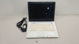 SONY FE2IM LAPTOP NO O/S INCLUDES CHARGER