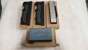 40 X ASSORTED LAPTOP BATTERIES - QBEK00099KP, QBEK00078KP, QBEK 00301KP AND QBEK00099_30_UK