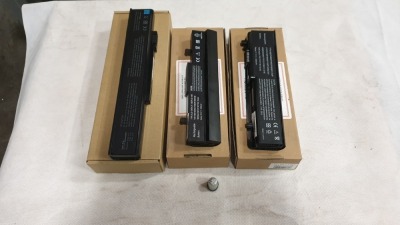 36 X ASSORTED LAPTOP BATTERIES - QBEK00227KP, QBEK00015KP, QBEK00124KP AND QBEK00375KP