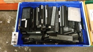 1 FULL TRAY OF LAPTOP BATTERIES - QBEK00406KK, QBEK00115KK, QBEK00203KK AND QBEK00207KK