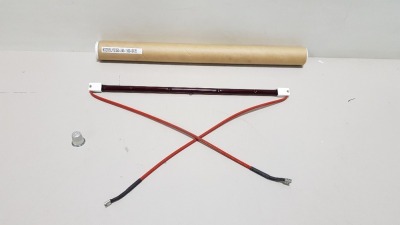 100 X BRAND NEW RHINO INFRA RED 1.5KW 110V RUBY COL HEATER ELEMENTS (CODE H02100) - RRP £14.99 (EBAY) - IN 1 BOX