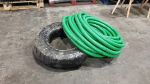 4 X BRAND NEW DEFENDER 1 1/4" SUCTION HOSE IN 30M COILS (CODE 137132.3) - IN 2 LARGE ROLLS
