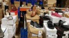 15 X BRAND NEW WOMENS SHOES IN VARIOUS STYLES AND SIZES IE JD WILLIAMS BLACK TRAINERS UK SIZE 4, JD WILLIAMS TAN HEEL BOOTS UK SIZE 5 AND SIMPLY BE PURPLE HEELS UK SIZE 5 ETC