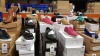 15 X BRAND NEW WOMENS SHOES IN VARIOUS STYLES AND SIZES IE CUSHION WALK GREY VELCROW SHOES UK SIZE 5E, HEAVENLY SOLES CERISE TRAINERS UK SIZE 5 AND CLARKS BKLACK LEATHER LYDIE JOELLE SHOES UK SIZE 4 ETC