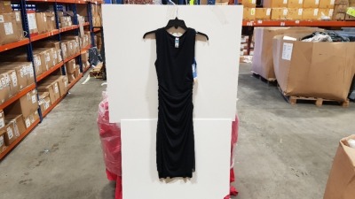12 X BRAND NEW SPANX BOLD BLACK DRAPED DRESS SIZE SMALL