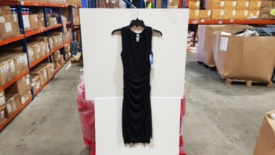 12 X BRAND NEW SPANX BOLD BLACK DRAPED DRESS SIZE LARGE
