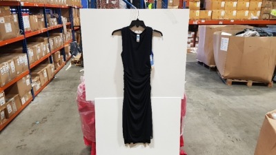 12 X BRAND NEW SPANX BOLD BLACK DRAPED DRESS SIZE LARGE