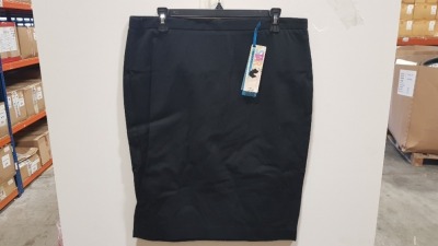 20 X BRAND NEW SPANX BOLD BLACK SLIMMING SKIRT SIZE 16