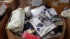 FULL PALLET OF HOMEWARE CONTAINING DUVET SETS, DECORATIVE FLAMINGO LIGHT, TRAINSPOTTING SET AND PETSHOP T SHIRTS ETC
