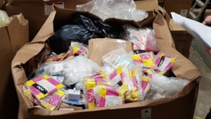 FULL EDUCATIONAL PALLET CONTAINING PLASTIC ERASERS, KITCHEN TIMERS, EDUCATIONAL BOOKS, EDUCATIONAL STICKERS AND INFFLATABLE SCIENCE BALLS ETC