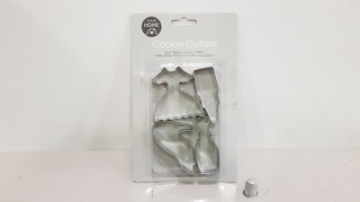 432 X BRAND NEW YOUR HOME COOKIE CUTTERS - IN 12 BOXES