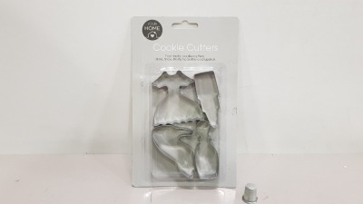 432 X BRAND NEW YOUR HOME COOKIE CUTTERS - IN 12 BOXES