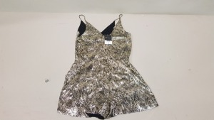 20 X BRAND NEW TOPSHOP GOLD DRESS SIZE 12