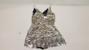 20 X BRAND NEW TOPSHOP GOLD DRESS SIZE 6