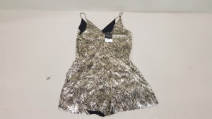20 X BRAND NEW TOPSHOP GOLD DRESS SIZE 6