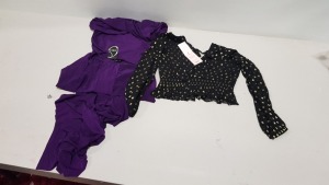 MIXED CLOTHING LOT CONTAINING OASIS DRESSES AND MISS SELFRIDGE DRESSES