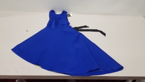 20 X BRAND NEW TOPSHOP BLUE DRESS SIZE 6