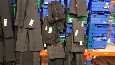 £400 MIN RETAIL VALUE OF CHILDRENS PANTS AND SHORTS IN VARIOUS STYLES AND SIZES IN 5 TRAYS (NOT INCLUDED)
