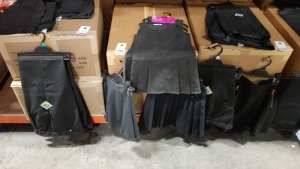 £400 MIN RETAIL VALUE OF CHILDRENS PINAFORES AND SKIRTS IN VARIOUS STYLES AND SIZES IN 5 BOXES