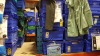 £400 MIN RETAIL VALUE OF CHILDRENS BOYS SHIRTS SHORT SLEEVED, PANTS AND POLO SHIRTS IN VARIOUS STYLES AND SIZES IN 5 TRAYS (NOT INCLUDED)