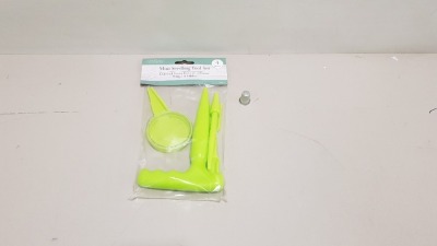 384 X BRAND NEW MINI SEEDLING TOOL SET INCLUDES SEE SOWER, PISTOL GRIP DIBBER, WIDGER & DIBBER