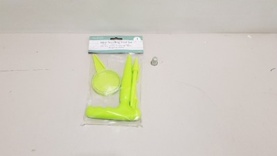 384 X BRAND NEW MINI SEEDLING TOOL SET INCLUDES SEE SOWER, PISTOL GRIP DIBBER, WIDGER & DIBBER