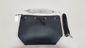 24 X BRAND NEW LALANA FAUX FUR HANDLED BAG