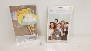 216 X BRAND NEW BABY SHOWER SELFIE KIT