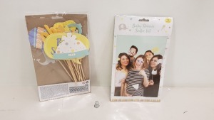 216 X BRAND NEW BABY SHOWER SELFIE KIT