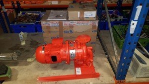 415V KSB ETALINE 150MM IN-LINE CENTRIFUGAL PUMP & SPARES PACK