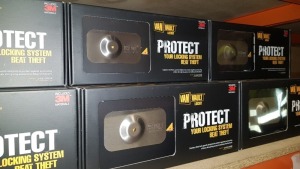 8 X BRAND NEW STAINLESS STEEL VAN VAULT LOCKIT (INCLUDES 3M MATERIALS) - PICK LOOSE