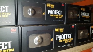 8 X BRAND NEW STAINLESS STEEL VAN VAULT LOCKIT (INCLUDES 3M MATERIALS) - PICK LOOSE