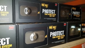 8 X BRAND NEW STAINLESS STEEL VAN VAULT LOCKIT (INCLUDES 3M MATERIALS) - PICK LOOSE