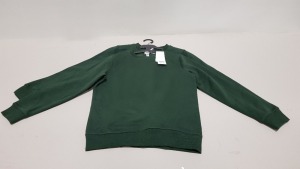 £400 MIN RETAIL VALUE OF CHILDREN'S JUMPERS IN GREEN IN VARIOUS SIZES IN 4 BOXES