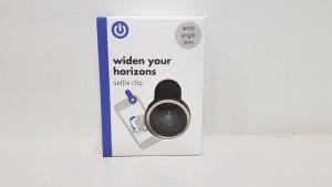 160 X BRAND NEW WIDE ANGLE SELFIE CLIP LENS IN 5 BOXES