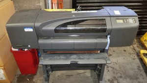 HP DESIGNJET 800 (MODEL - C7779B) ON WHEELS
