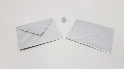 4300 X SILVER ENVELOPES