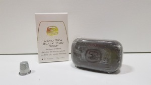 25 X BRAND NEW KEDMA 125G DEAD SEA BLACK MUD SOAP - (PICK LOOSE) EXP 15/07/2018 TRRP $748.75