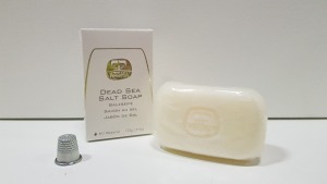 25 X BRAND NEW KEDMA 125G DEAD SEA SALT SOAP - (PICK LOOSE) EXP 12/01/2020 TRRP $748.75