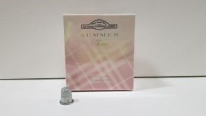 48 X BRAND NEW BOXED DESIGNER FRENCH COLLECTION 100ML SUMMER TIME FOR WOMEN EAU DE PARFUM - IN ONE BOX