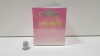 48 X BRAND NEW BOXED DESIGNER FRENCH COLLECTION 100ML WHITE CRYSTAL EAU DE PARFUM - IN ONE BOX