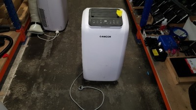 1 X AMCOR AC12 PORTABLE AIR CONDITIONING UNIT AND DE-HUMIDIFIER