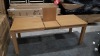 2 X BRAND NEW EXTENDING DINING TABLES 160-200CM - 2