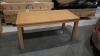 2 X BRAND NEW EXTENDING DINING TABLES 160-200CM